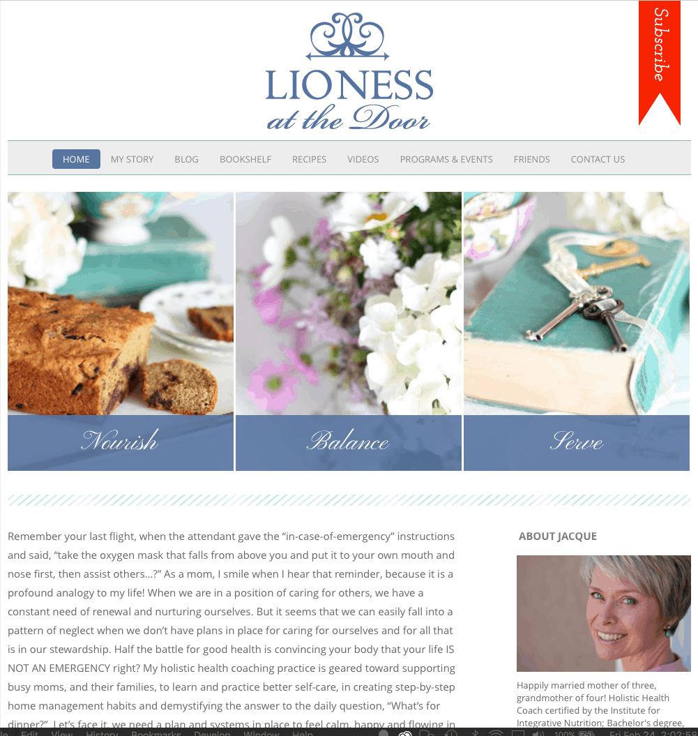 Read more about the article Lioness at the Door